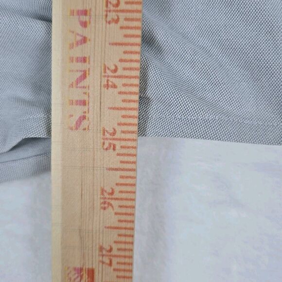 AG Green Label Men’s Oxford Button-Down Shirt Gray Size M Long Sleeve Casual - Picture 11 of 12